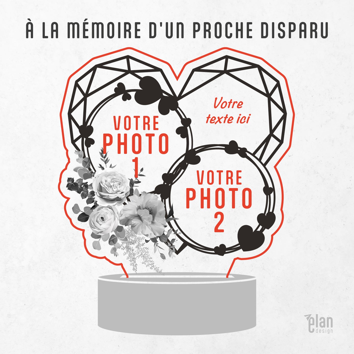 À la mémoire d'un proche disparu